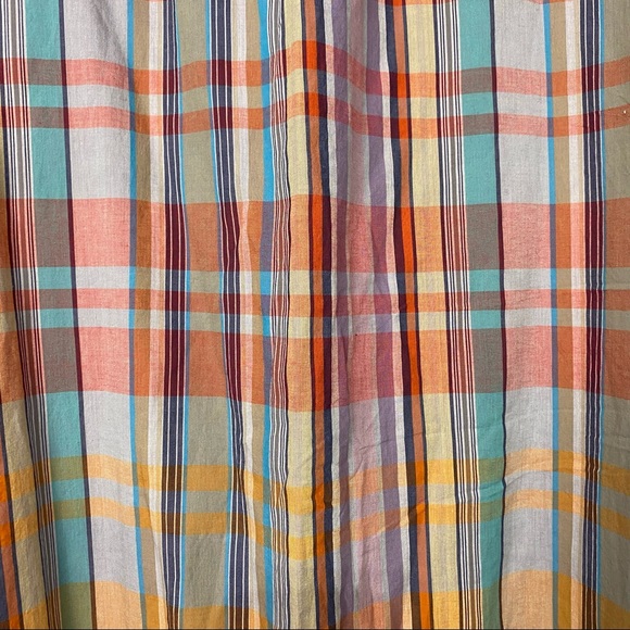 Vintage/Y2k mossimo target plaid pink purple halter maxi dress - Picture 6 of 6